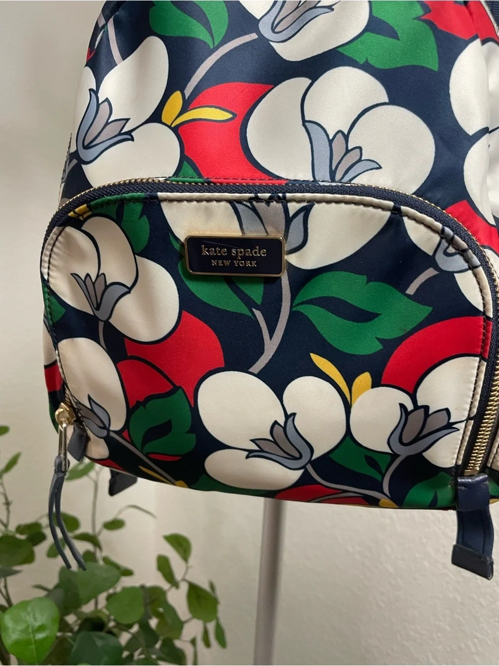 kate spade Dawn Breezy Floral  print mini backpack